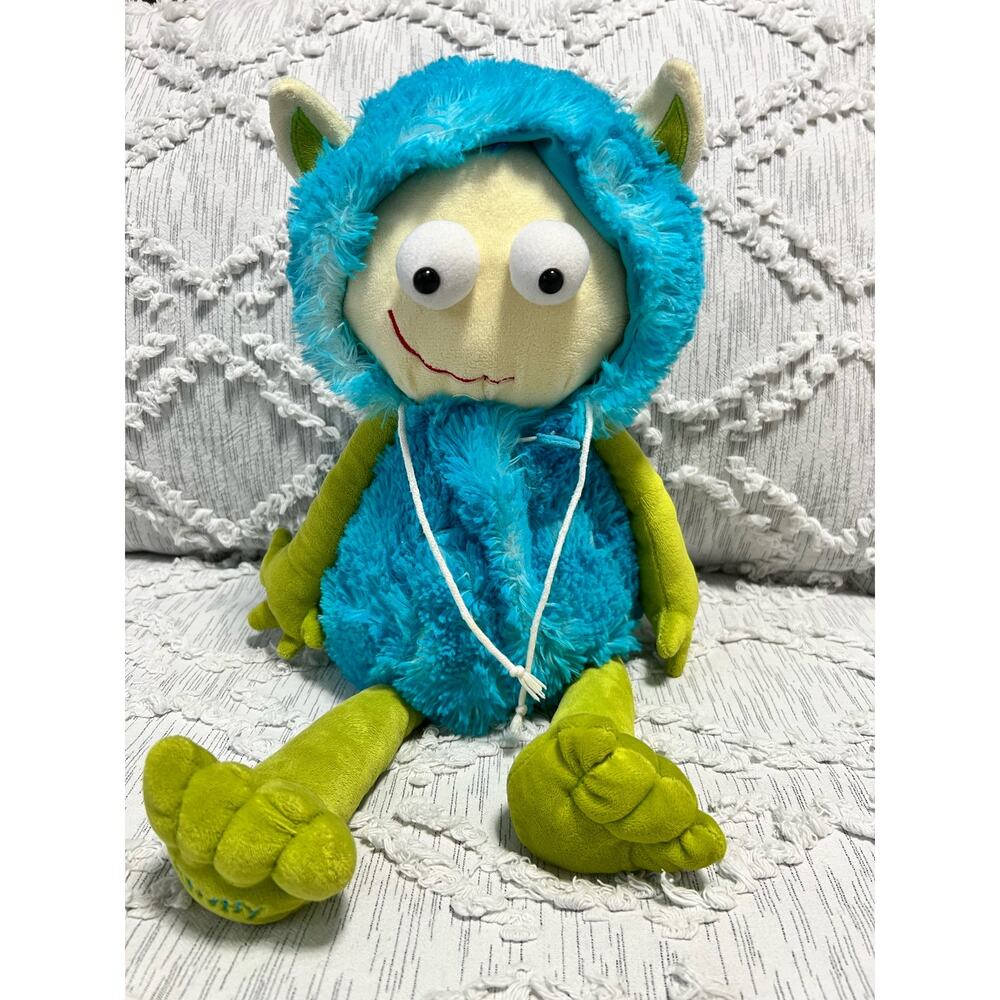 Scentsy Gilly the Cuddle Monster Plush 16" Stuffed Toy Crinkles No Scent Pack